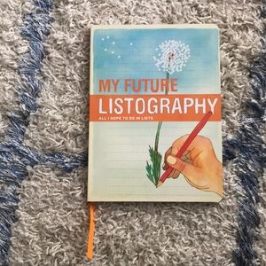 My future listography: all I hope to do in lists